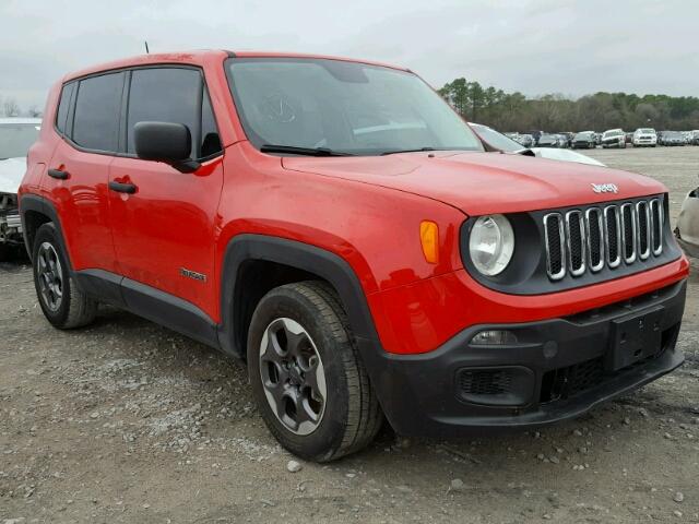 ZACCJAATXFPB79045 - 2015 JEEP RENEGADE S 红色 照片 1