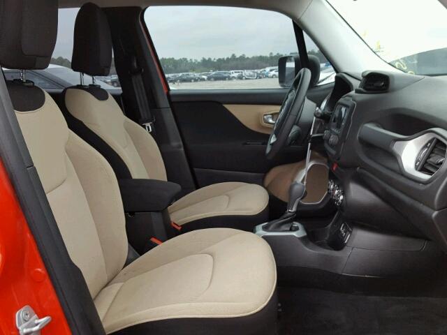 ZACCJAATXFPB79045 - 2015 JEEP RENEGADE S 红色 照片 5