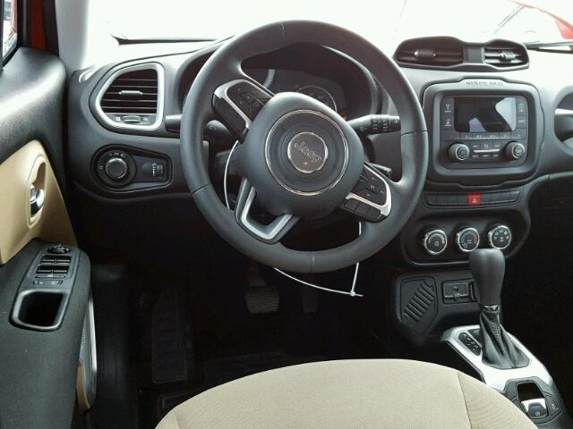 ZACCJAATXFPB79045 - 2015 JEEP RENEGADE S 红色 照片 9