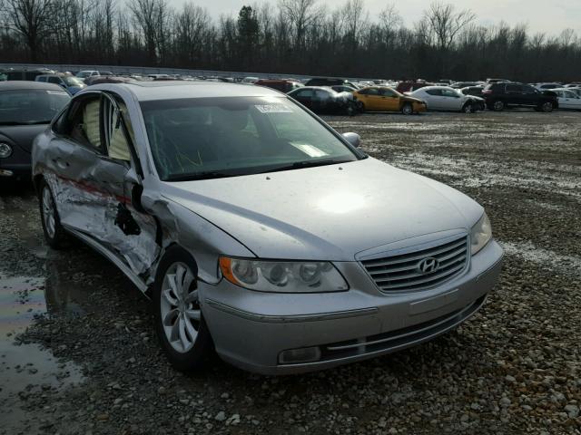 KMHFC46F48A309539 - 2008 HYUNDAI AZERA SE SILVER photo 1