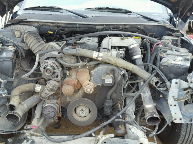 1B7MC33651J285056 - 2001 DODGE RAM 3500 BLUE photo 7