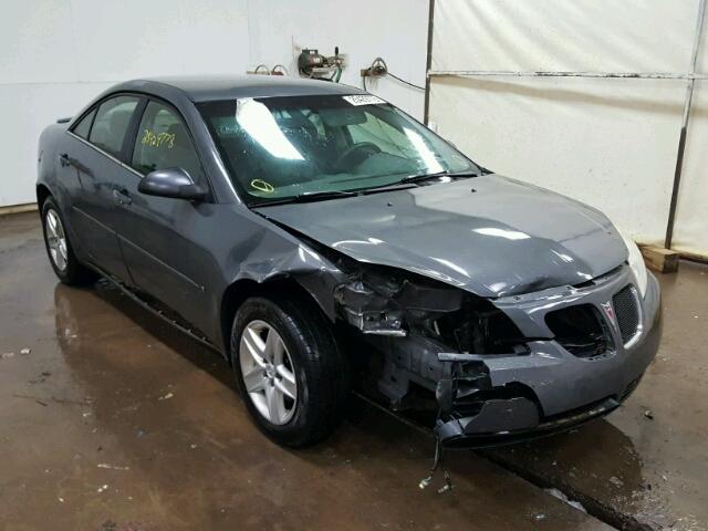 1G2ZG58N474233600 - 2007 PONTIAC G6 BASE GRAY photo 1