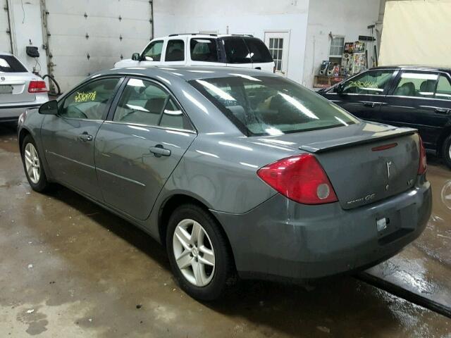 1G2ZG58N474233600 - 2007 PONTIAC G6 BASE GRAY photo 3