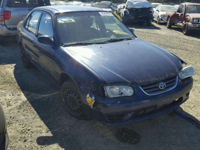 2T1BR12E92C566552 - 2002 TOYOTA COROLLA CE BLUE photo 1