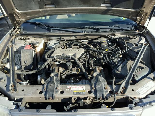 2G4WS52J121233962 - 2002 BUICK CENTURY CU GOLD photo 7