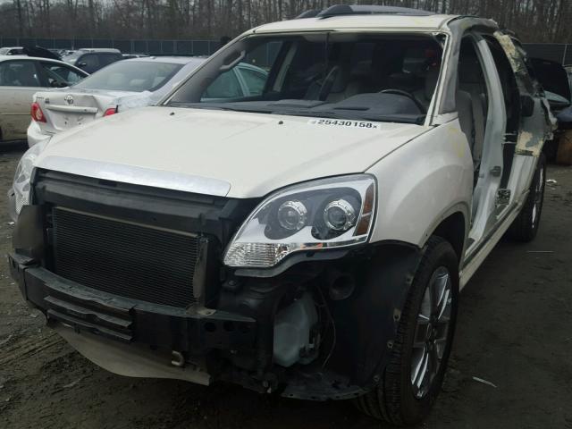 1GKKVTED6BJ224446 - 2011 GMC ACADIA DEN WHITE photo 2