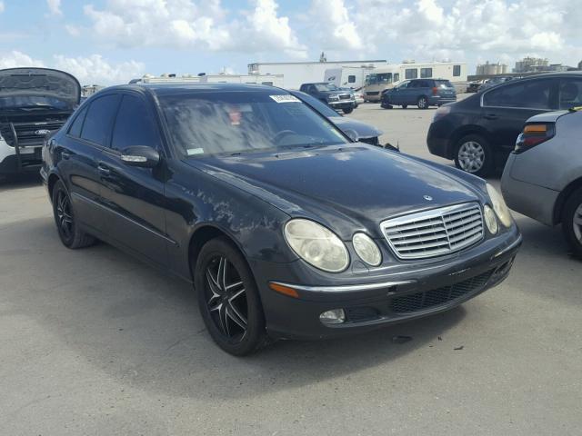 WDBUF65JX3A141076 - 2003 MERCEDES-BENZ E 320 BLACK photo 1