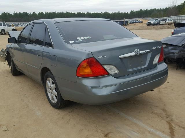 4T1BF28B32U251806 - 2002 TOYOTA AVALON XL GRAY photo 3