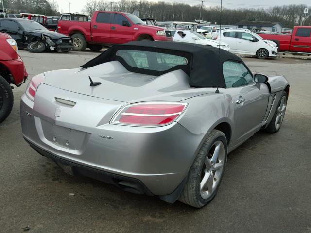 1G8MG35X58Y116080 - 2008 SATURN SKY REDLIN SILVER photo 4