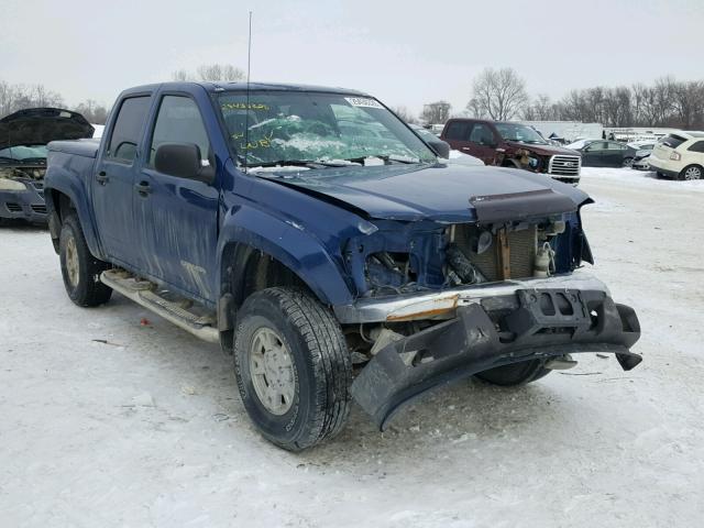 1GTDT136858193554 - 2005 GMC CANYON BLUE photo 1