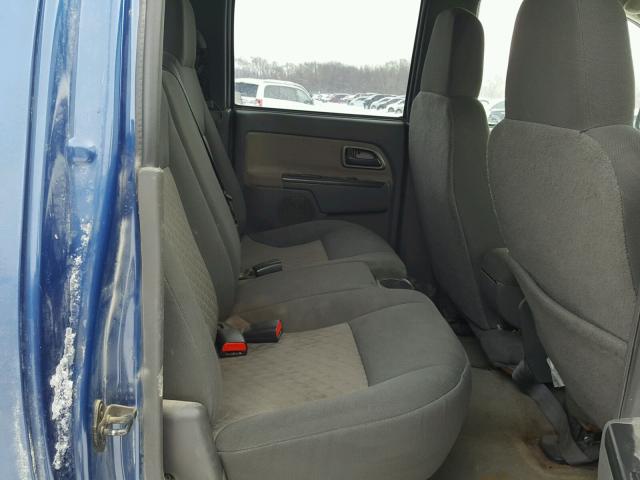 1GTDT136858193554 - 2005 GMC CANYON BLUE photo 6