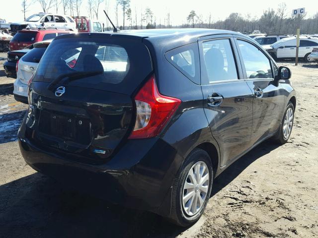 3N1CE2CP9EL363025 - 2014 NISSAN VERSA NOTE BLACK photo 4