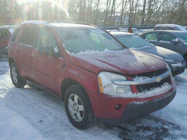 2CNDL63F456001447 - 2005 CHEVROLET EQUINOX LT RED photo 1