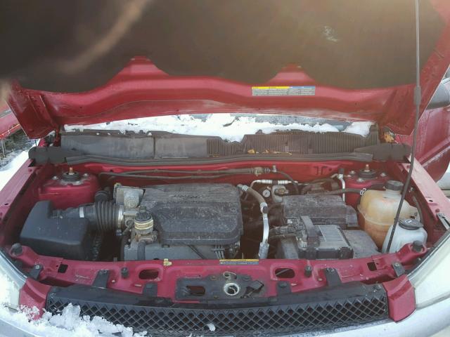 2CNDL63F456001447 - 2005 CHEVROLET EQUINOX LT RED photo 7