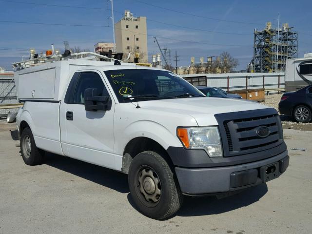 1FTMF1CWXAKC08561 - 2010 FORD F150 WHITE photo 1