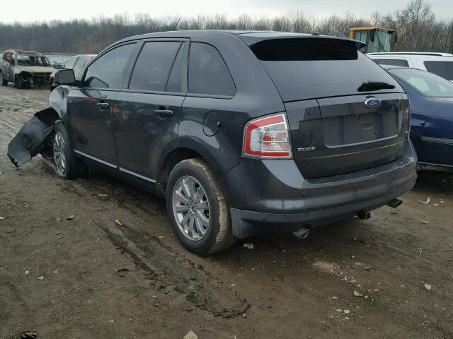 2FMDK39C77BA32619 - 2007 FORD EDGE SEL P CHARCOAL photo 3