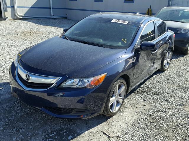 19VDE1F37EE007304 - 2014 ACURA ILX 20 BLUE photo 2