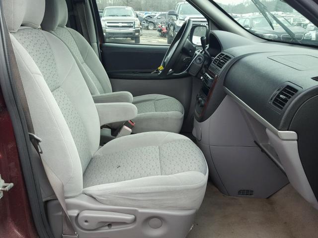 1GNDU231X7D188980 - 2007 CHEVROLET UPLANDER L 勃艮第红 照片 5