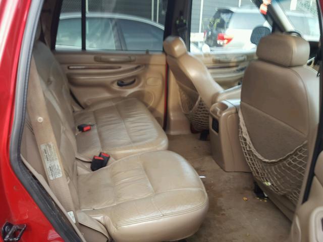 5LMRU27L4WLJ10864 - 1998 LINCOLN NAVIGATOR RED photo 6