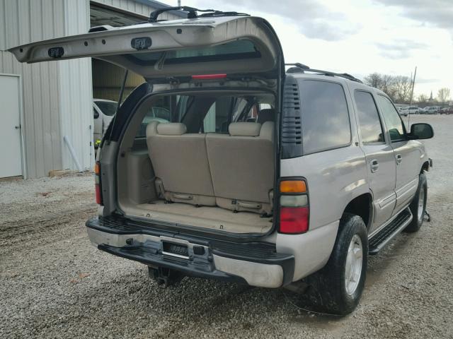 1GKEK13ZX4J273788 - 2004 GMC YUKON SILVER photo 4