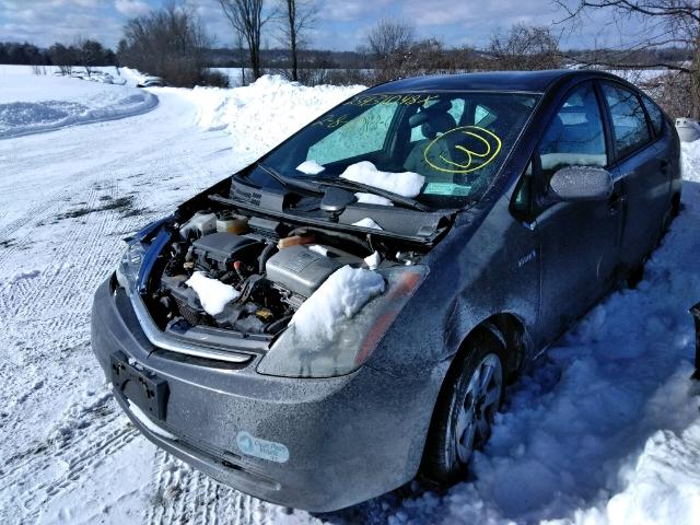 JTDKB20U493482744 - 2009 TOYOTA PRIUS GRAY photo 2