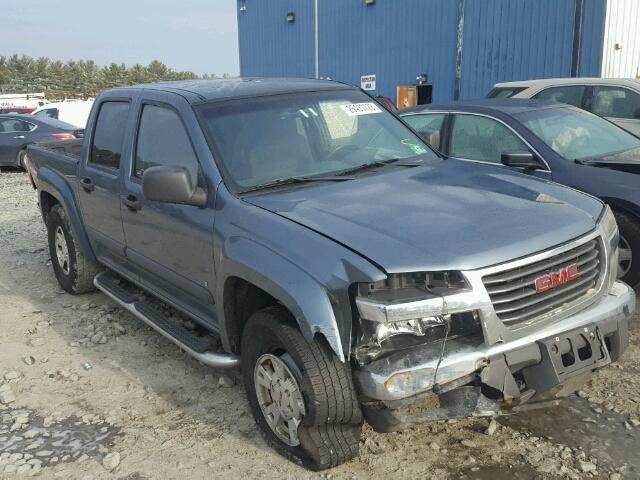 1GTDT136168173230 - 2006 GMC CANYON GREEN photo 1