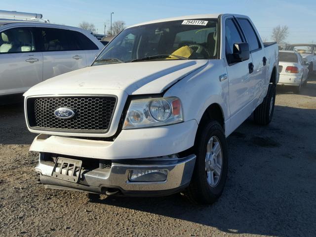 1FTRW14W64KA34853 - 2004 FORD F150 SUPER WHITE photo 2