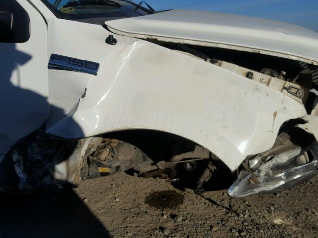 1FTRW14W64KA34853 - 2004 FORD F150 SUPER WHITE photo 9