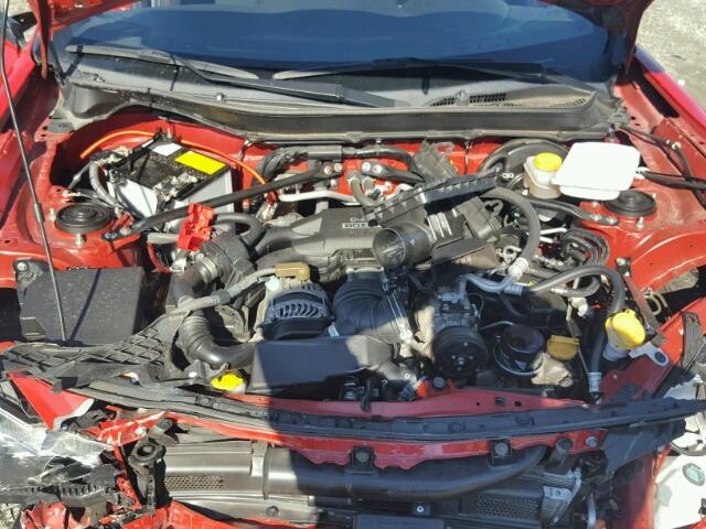 JF1ZNAA1XE9701028 - 2014 TOYOTA SCION FR-S წითელი ფოტო 7