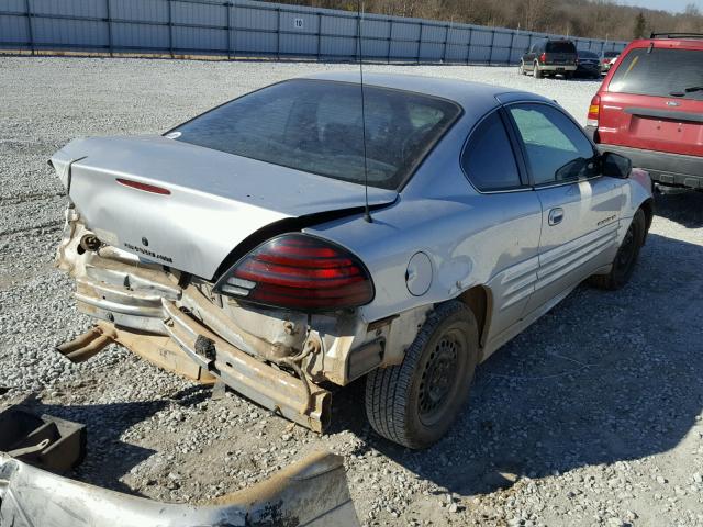 1G2NF12T41M633794 - 2001 PONTIAC GRAND AM S SILVER photo 4