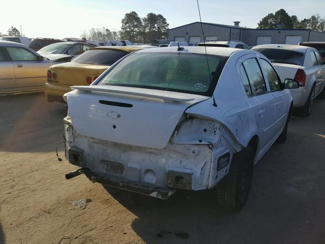 1G1AS58H097200850 - 2009 CHEVROLET COBALT LS WHITE photo 4