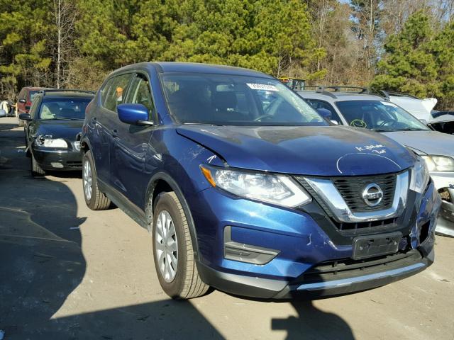 KNMAT2MV9HP568652 - 2017 NISSAN ROGUE S BLUE photo 1