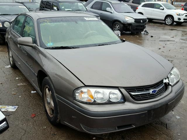 2G1WH55K029365970 - 2002 CHEVROLET IMPALA LS BROWN photo 1