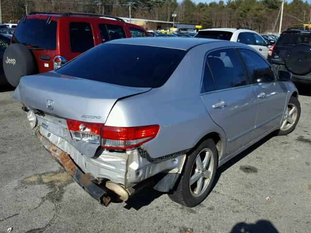 JHMCM56653C031255 - 2003 HONDA ACCORD EX SILVER photo 4