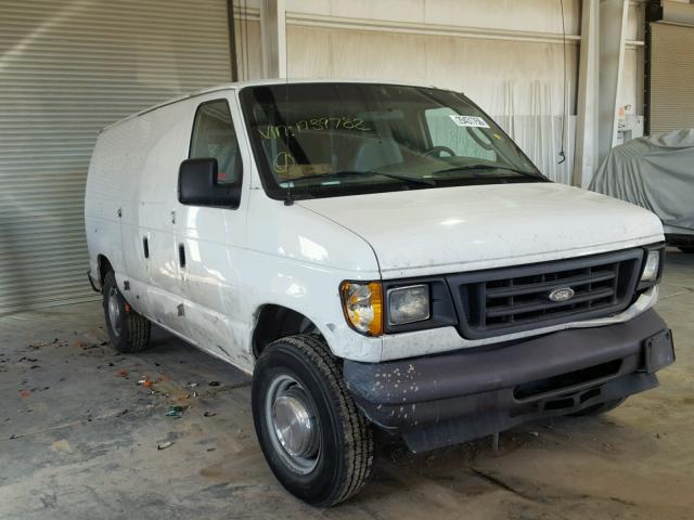 1FTNE24W36DA39782 - 2006 FORD ECONOLINE WHITE photo 1