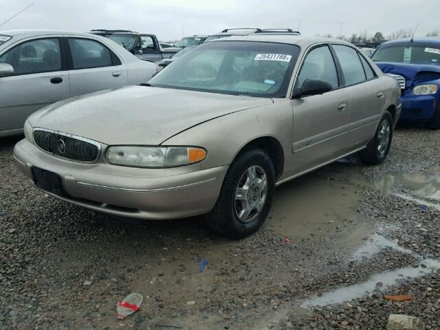 2G4WS52J111124433 - 2001 BUICK CENTURY CU CREAM photo 2