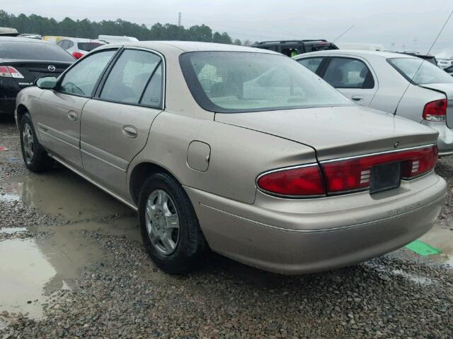 2G4WS52J111124433 - 2001 BUICK CENTURY CU CREAM photo 3