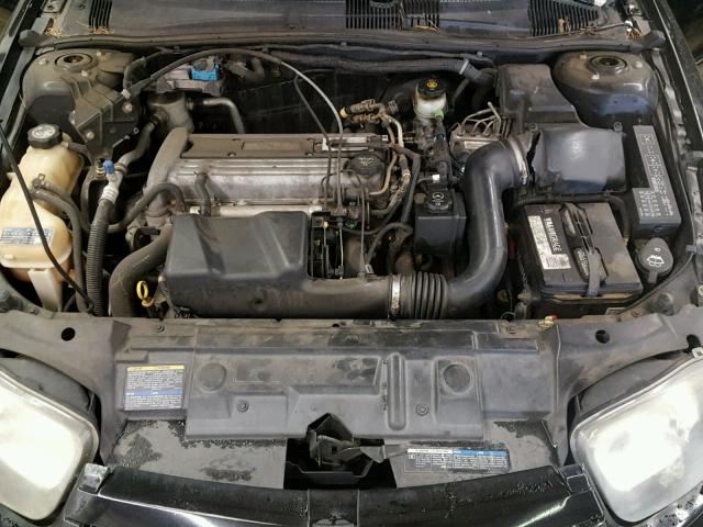 1G1JH52F857123645 - 2005 CHEVROLET CAVALIER L BLACK photo 7