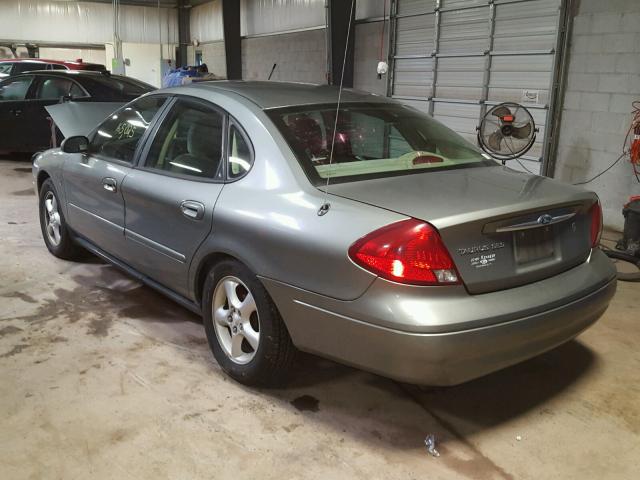 1FAFP55261A262698 - 2001 FORD TAURUS SES GREEN photo 3