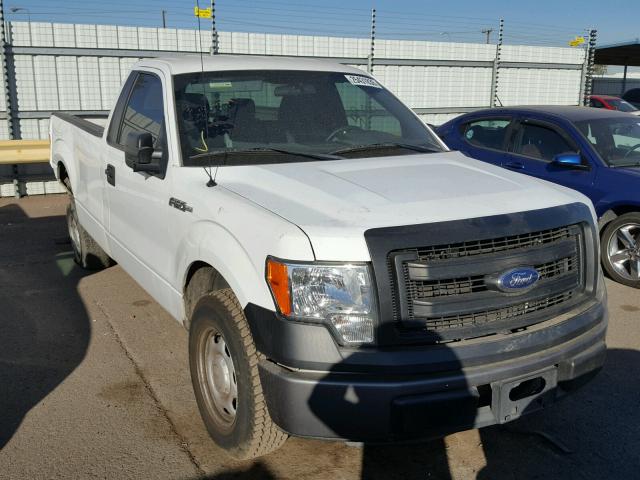 1FTMF1CM7DKE35340 - 2013 FORD F150 WHITE photo 1