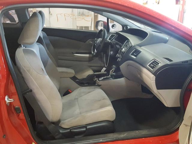 2HGFG3B57DH502880 - 2013 HONDA CIVIC LX RED photo 5