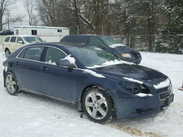 1G1ZH57B094261650 - 2009 CHEVROLET MALIBU 1LT BLUE photo 1