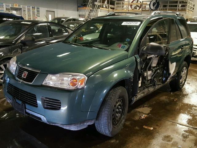 5GZCZ33D67S819384 - 2007 SATURN VUE GREEN photo 2