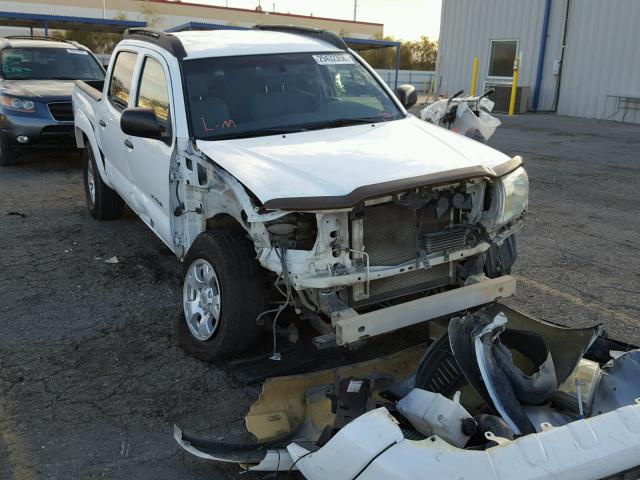 5TEJU62N26Z167750 - 2006 TOYOTA TACOMA DOU WHITE photo 1