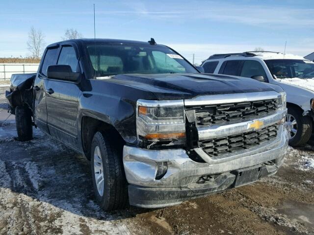 1GCVKREC7HZ385765 - 2017 CHEVROLET SILVERADO BLACK photo 1