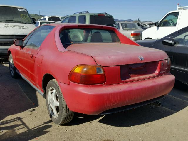 JHMEH6169SS004042 - 1995 HONDA CIVIC DEL RED photo 3