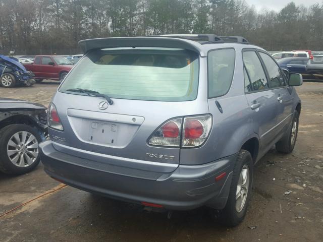 JTJHF10U110175141 - 2001 LEXUS RX 300 SILVER photo 4