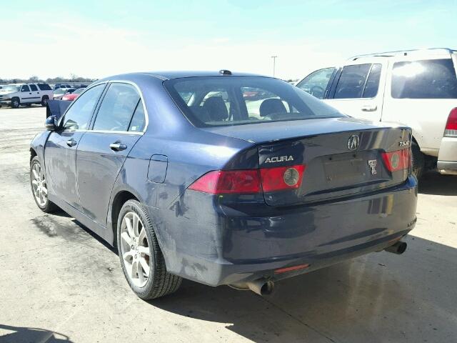 JH4CL96807C019757 - 2007 ACURA TSX BLUE photo 3