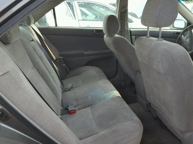 JTDBE32K730138603 - 2003 TOYOTA CAMRY LE GRAY photo 6