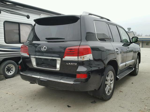 JTJHY7AX3D4103425 - 2013 LEXUS LX 570 BLACK photo 4